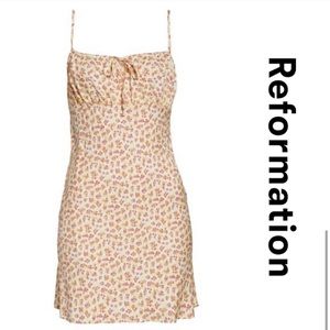 Reformation Rebekah Mini Dress